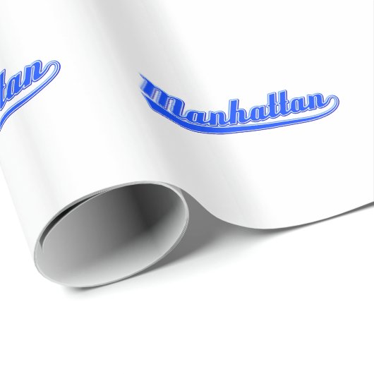 Manhattan mit Swash Geschenkpapier (Rolleneckpunkt)