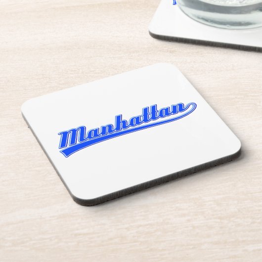 Manhattan mit Swash Getränkeuntersetzer (Linke Seite)