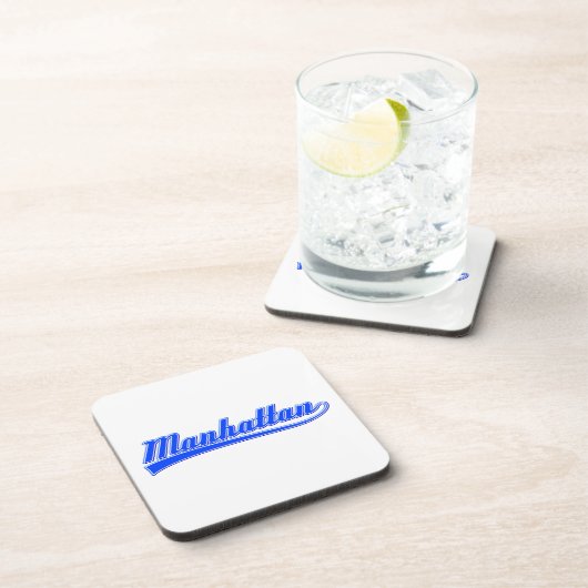 Manhattan mit Swash Getränkeuntersetzer (Rechte Seite)