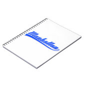 Manhattan mit Swash Notizblock (Linke Seite)