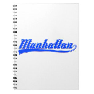 Manhattan mit Swash Notizblock