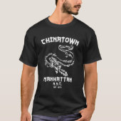 Manhattan New York Chinatown China Lower East Si T-Shirt (Vorderseite)