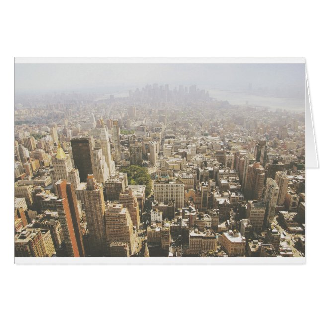 Manhattan New York City (Vorderseite (Horizontal))