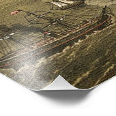 Manhattan New York City Altes Foto Erweiterung (Ecke)