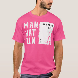 Manhattan New York City Familie T-Shirt