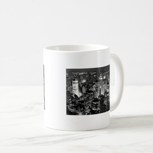 Manhattan New York City Kaffeetasse (VorderseiteRechts)