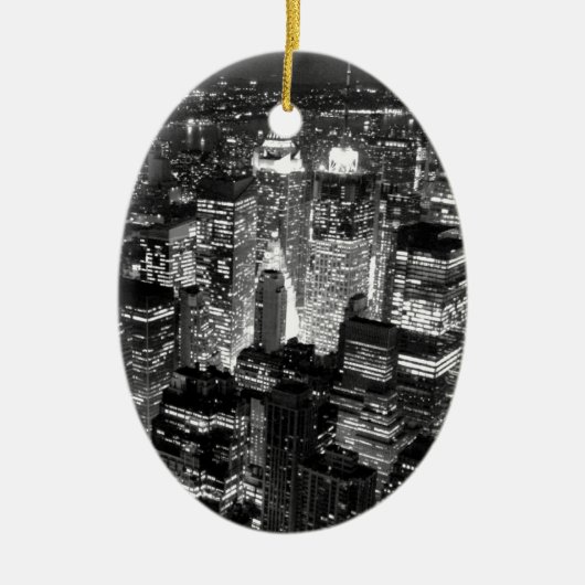 Manhattan New York City Keramikornament (Vorne)
