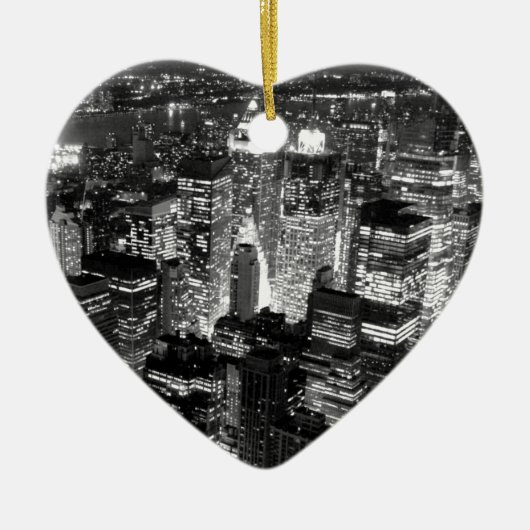 Manhattan New York City Keramikornament (Vorne)