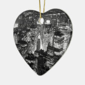 Manhattan New York City Keramikornament (Links)