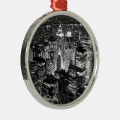 Manhattan New York City Ornament Aus Metall (Rechts)