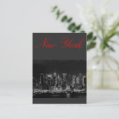 Manhattan New York City Postcard Postkarte (Stehend Vorderseite)