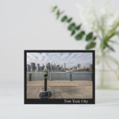 Manhattan, New York City Postcard Postkarte (Stehend Vorderseite)