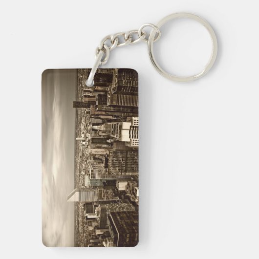 Manhattan New York City Schlüsselanhänger (Rückseite)