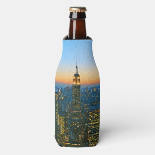 Manhattan New York Flaschenkühler (Flaschenvorderseite)