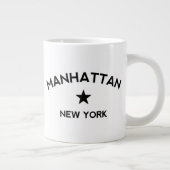 Manhattan New York Jumbo-Tasse (Rechts)