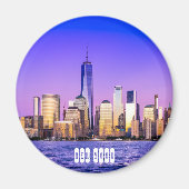 Manhattan, New York Magnet (Vorne)
