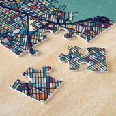 Manhattan New York Map Puzzle (Seite)