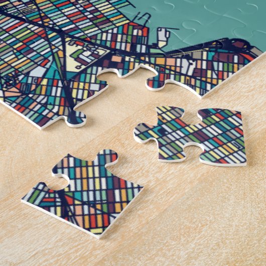 Manhattan New York Map Puzzle (Seite)