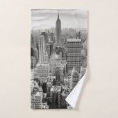Manhattan, New York (Panorama) Badhandtuch Set (Handtuch)