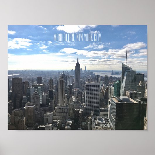 Manhattan New York Poster (Vorne)