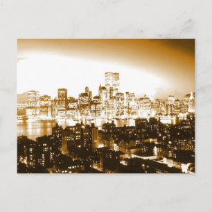 Manhattan New York Postkarte