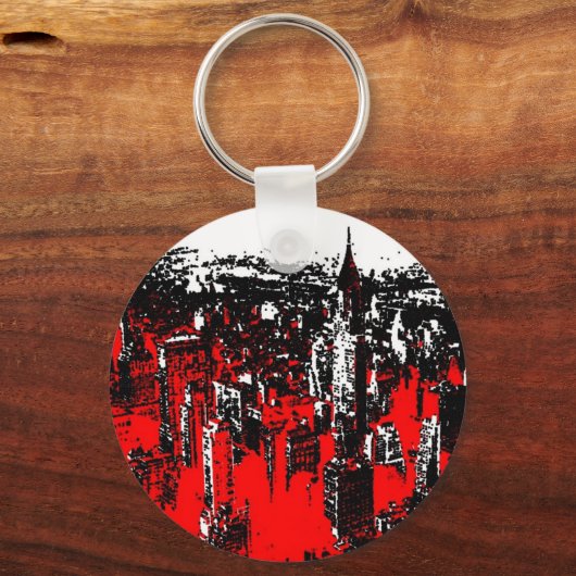 Manhattan New York Schlüsselanhänger (Vorderseite)
