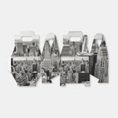 Manhattan, New York (Schwarz-Weiß-Panorama) Geschenkschachtel (Ungefaltet)
