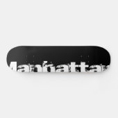 Manhattan - New York Skateboard (Horizontal)