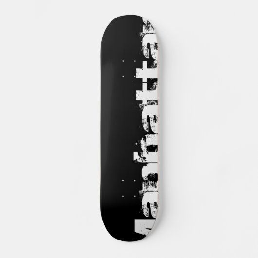 Manhattan - New York Skateboard (Vorderseite)