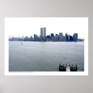 Manhattan - New York Skyline, Februar 2000 Poster
