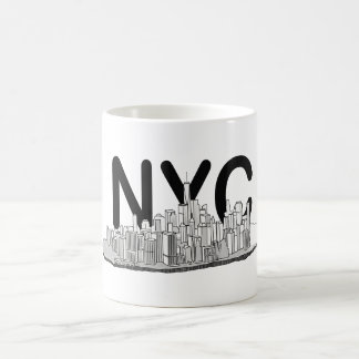 Manhattan New York Skyline Kaffeetasse