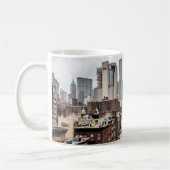 Manhattan, New Yorker Stadtbild-Foto Kaffeetasse (Links)