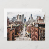 Manhattan, New Yorker Stadtbild-Foto Postkarte (Vorne/Hinten)