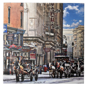 Manhattan NY – Long Acre Square New York c1905 Fliese