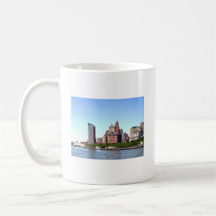 Manhattan NY - Manhattan Skyline an einem klaren T Kaffeetasse