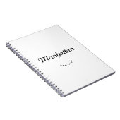 Manhattan NY Notizblock (Rechte Seite)