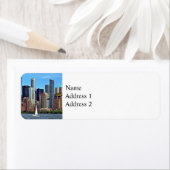 Manhattan NY - Sailboat By Manhattan Skyline (Insitu)