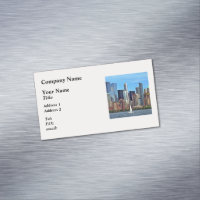Manhattan NY - Sailboat By Manhattan Skyline