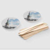 Manhattan Nyc Liberty Statue Fächer (Non-assembled)