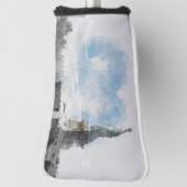Manhattan Nyc Liberty Statue Golf Headcover (Rotieren 90)