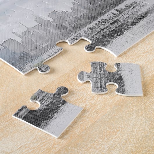 Manhattan Nyc Liberty Statue Puzzle (Seite)