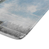 Manhattan Nyc Liberty Statue Schneidebrett (Ecke)