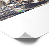 Manhattan Orion Muster 4 Poster (Ecke)