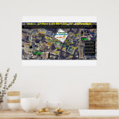 Manhattan Orion Muster 4 Poster (Küche)