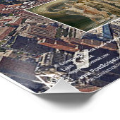 Manhattan Orion Star Map Poster (Ecke)