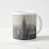 Manhattan-Panorama 2012 Jumbo-Tasse (Vorderseite Rechts)