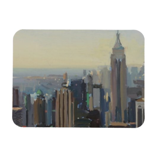 Manhattan Panorama 2012 Magnet (Horizontal)