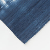 Manhattan Panoramasicht Night Skyline Fleecedecke (Ecke)