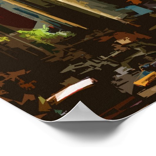 Manhattan, Paul Bamforth Poster (Ecke)