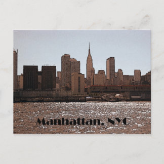 Manhattan Postcard Postkarte
